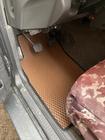 Nissan Patrol Y60 1988–1997 EVA automatten (baksteenpatroon) 2 stuks (voor) foto 3