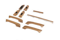 Toyota Land Cruiser Prado 150 2009–2023 Set dashboardinserts in licht houtlook foto 2