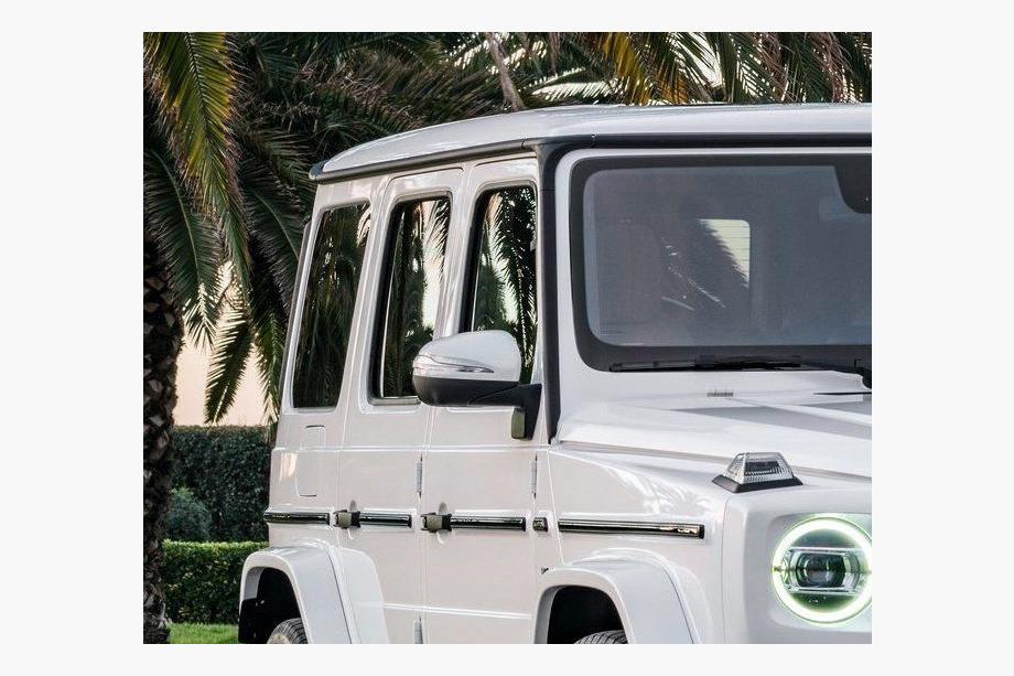 Mercedes G-klasse W463 1990–2018 Verticale sierlijsten (2 stuks, design 2018) Foto 2