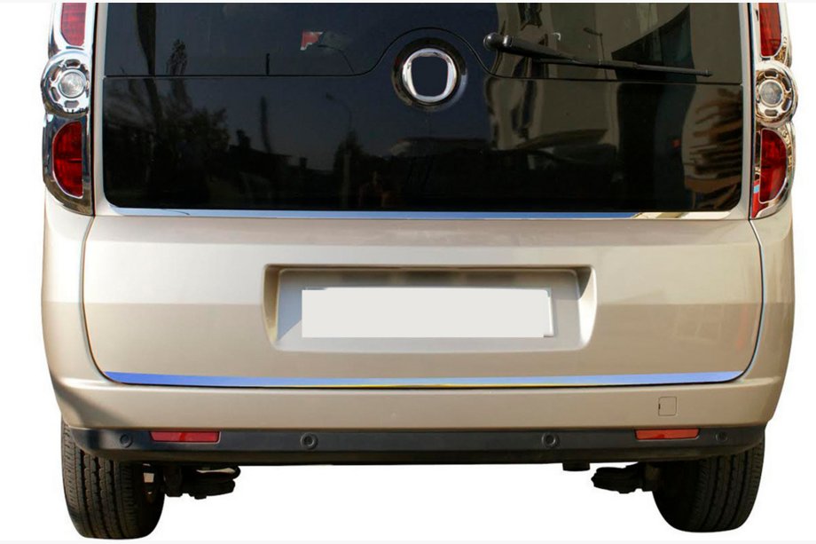 Fiat Doblo II 2010–2022 RVS randlijst voor kofferklep Image