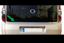 Fiat Doblo II 2010–2022 RVS sierstrip onderrand achterruit foto 2