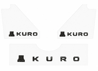 Lexus LX570/450d 2008–2022 Embleem / badge KURO Black Edition (3 stuks) foto 2