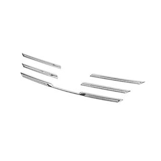 Chroom grillelijsten voor radiatorgrille 2016-2021 (5 stuks, RVS) Renault Megane IV 2016–2025 foto 2