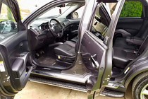 Mitsubishi Outlander 2006–2012 Bosphorus Grey zijsteps (set van 2, aluminium) foto 6