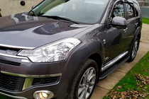 Mitsubishi Outlander 2006–2012 Bosphorus Grey zijsteps (set van 2, aluminium) foto 2