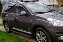 Mitsubishi Outlander 2006–2012 Bosphorus Grey zijsteps (set van 2, aluminium) foto 1