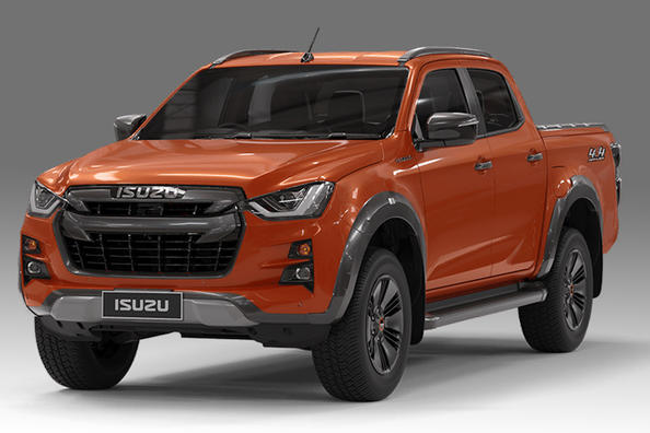 Nieuwe generatie van de Isuzu D-Max-pick-up