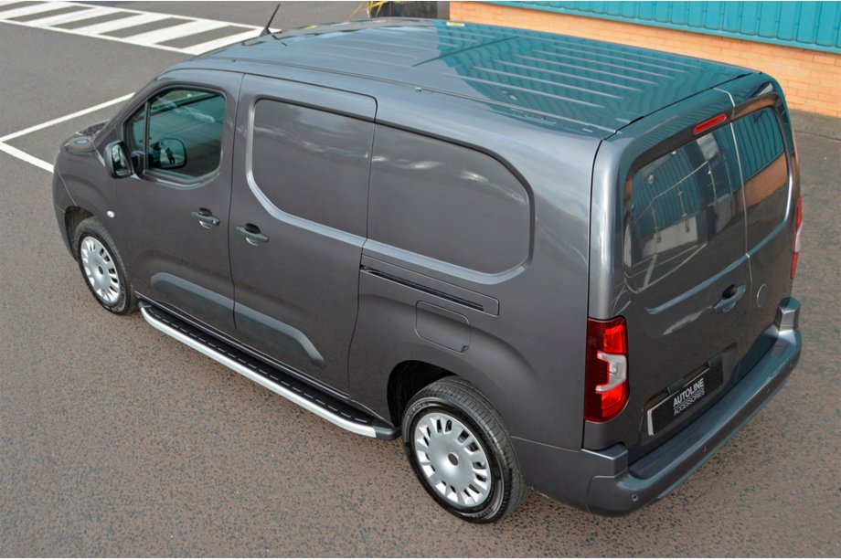 Citroen Berlingo/Multispace 2018– Fullmond side steps (2 stuks, aluminium) Korte wielbasis Foto 5