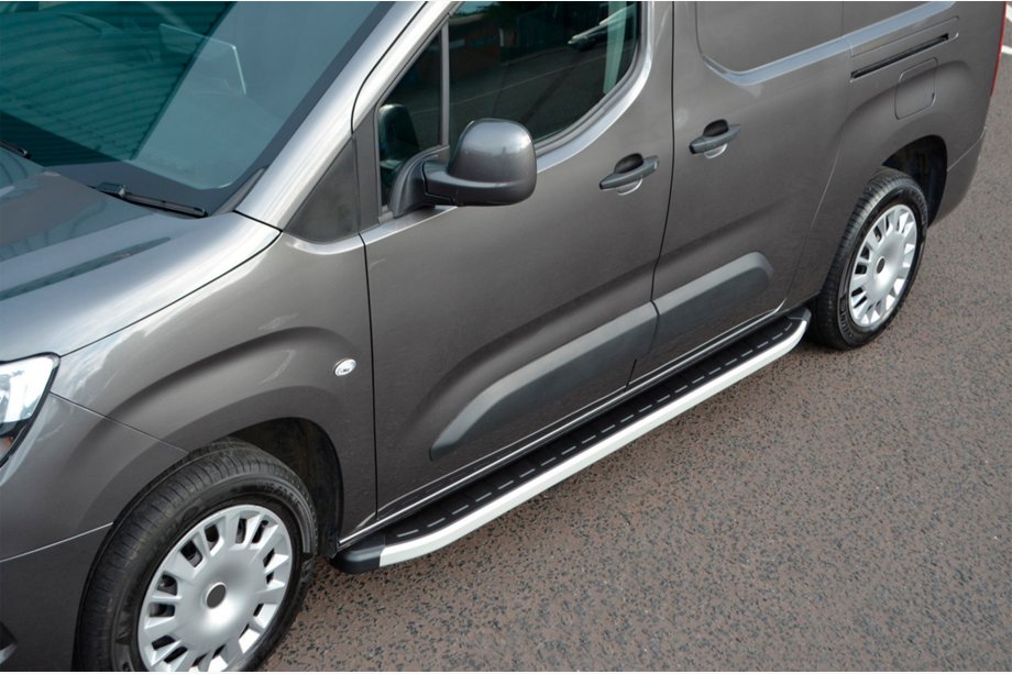Citroen Berlingo/Multispace 2018– Fullmond side steps (2 stuks, aluminium) Korte wielbasis Foto 6