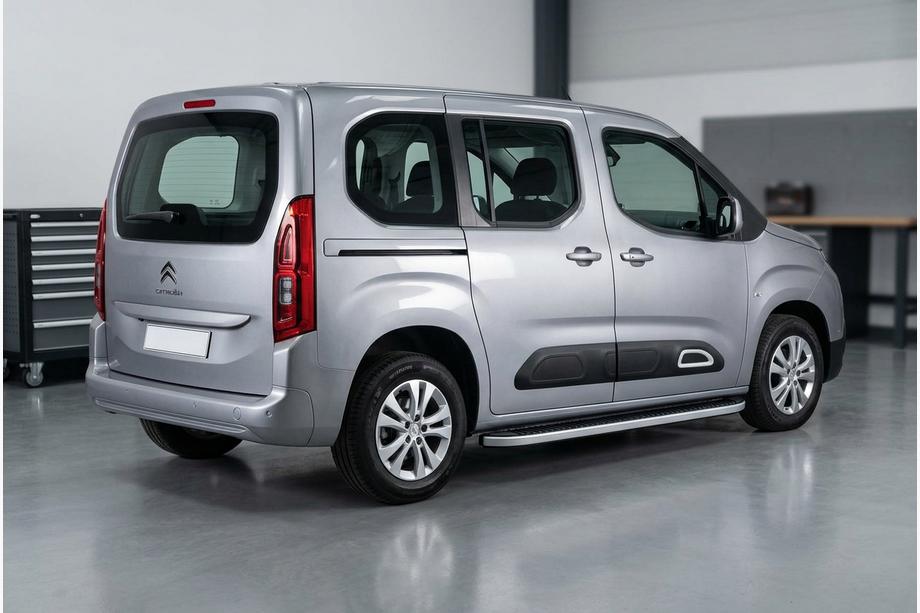 Citroen Berlingo/Multispace 2018– Side steps Tayga Grey (set van 2, aluminium) Image