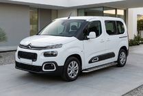 Citroen Berlingo/Multispace 2018– Zijtreden Maydos V2 (2 st., aluminium/RVS) Lange wielbasis foto 1