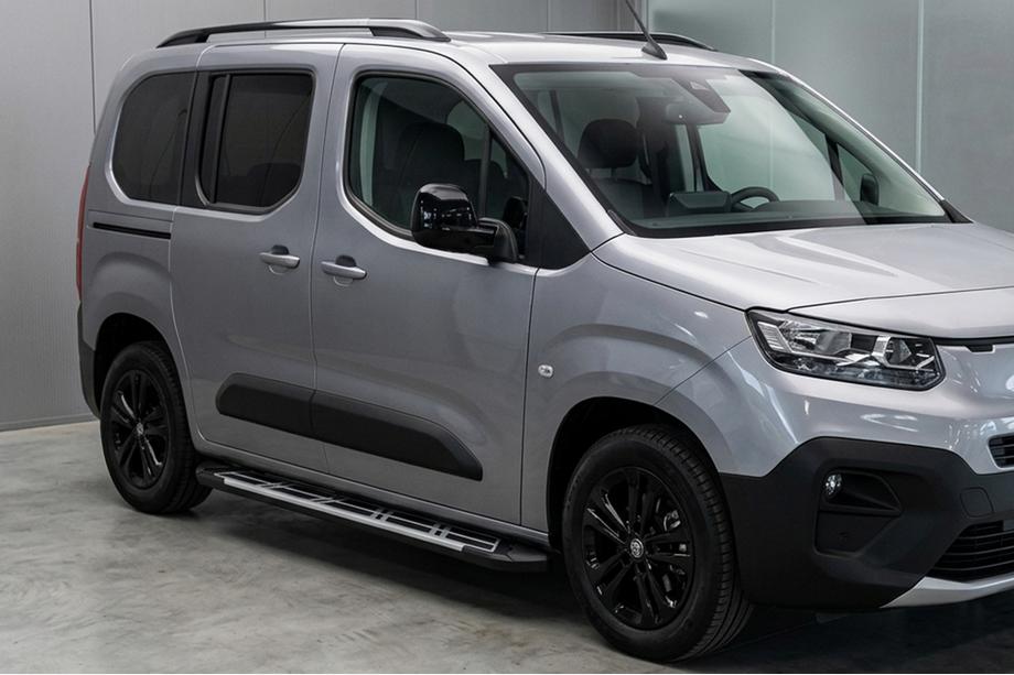 Peugeot Partner/Rifter 2019– Sunrise side steps (2 stuks, aluminium) Image
