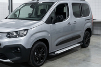 Opel Combo 2019– Side steps Allmond Grey (2 stuks, aluminium) foto 1