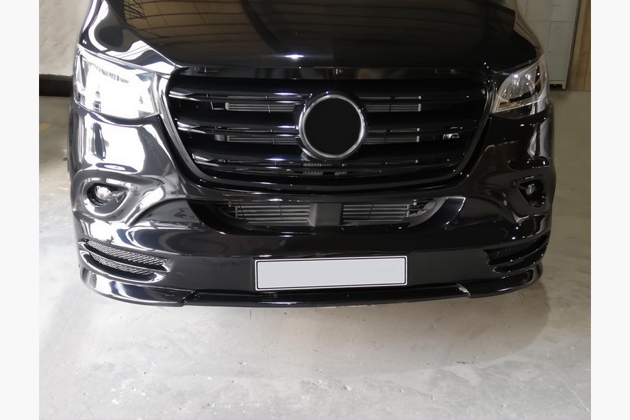 Mercedes Sprinter W907/W910 2018– Voorbumper lip V3 (spuitklaar) Foto 6