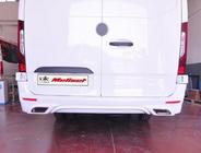 Mercedes Sprinter W907/W910 2018– Achterbumper afdekking (spuitklaar) foto 3