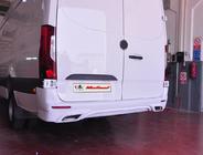 Mercedes Sprinter W907/W910 2018– Achterbumper afdekking (spuitklaar) foto 4