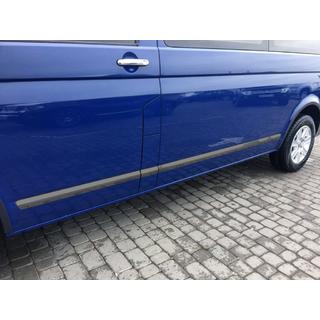 Deurlijsten (RVS, zwart chroom) foto 1