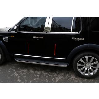 OmsaLine deurstrips (4 st., RVS) Land Rover Discovery IV 2009–2017 foto 1
