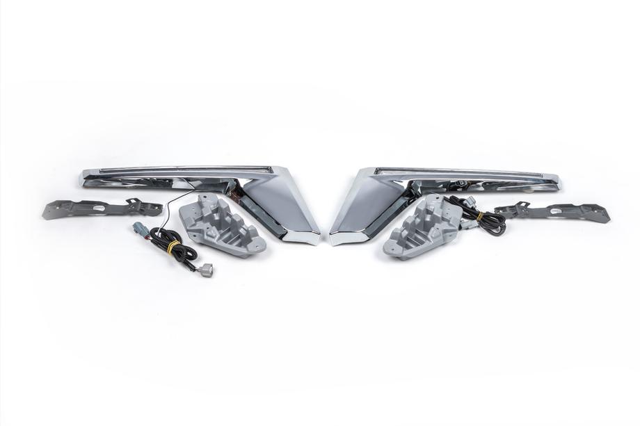 Toyota Land Cruiser 200 2007–2021 Koplampwimpers met LED (2016↗) Image