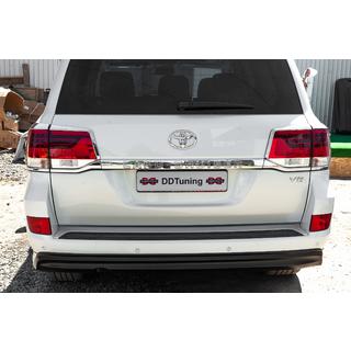Chromen achterlichtcovers (2015+, 4-delig, kunststof) Toyota Land Cruiser 200 2007–2021 foto 2