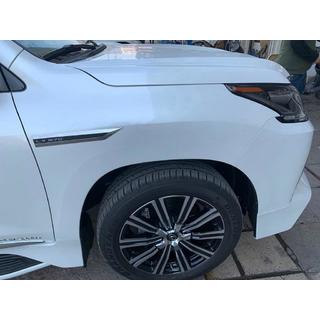 Set carbonlook emblemen (4 stuks) Lexus LX570/450d 2008–2022 foto 3