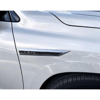 Set carbonlook emblemen (4 stuks) Lexus LX570/450d 2008–2022 foto 2