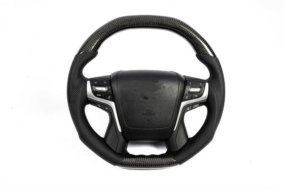 Toyota Land Cruiser 200 2007–2021 Compleet stuurwiel (carbon) Image