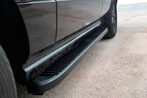 Range Rover III L322 2002–2012 Side steps Tayga Black (2 stuks, aluminium) foto 1