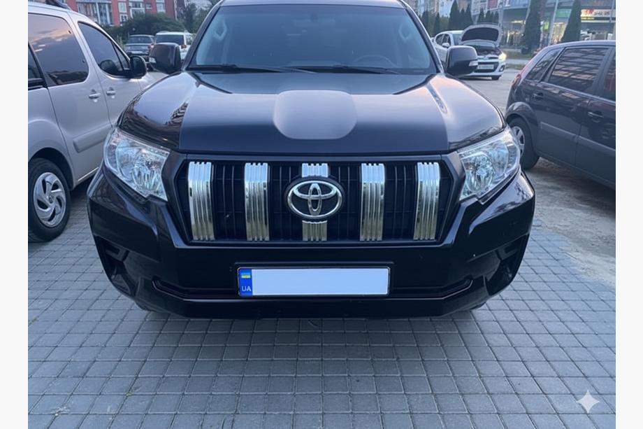 Toyota Land Cruiser Prado 150 2009–2023 Chromen grillelijsten (2017-2023) Image