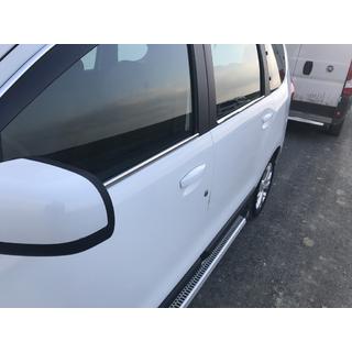 Raamomlijsting (4 stuks, RVS) Renault Lodgy 2013–2022 foto 1