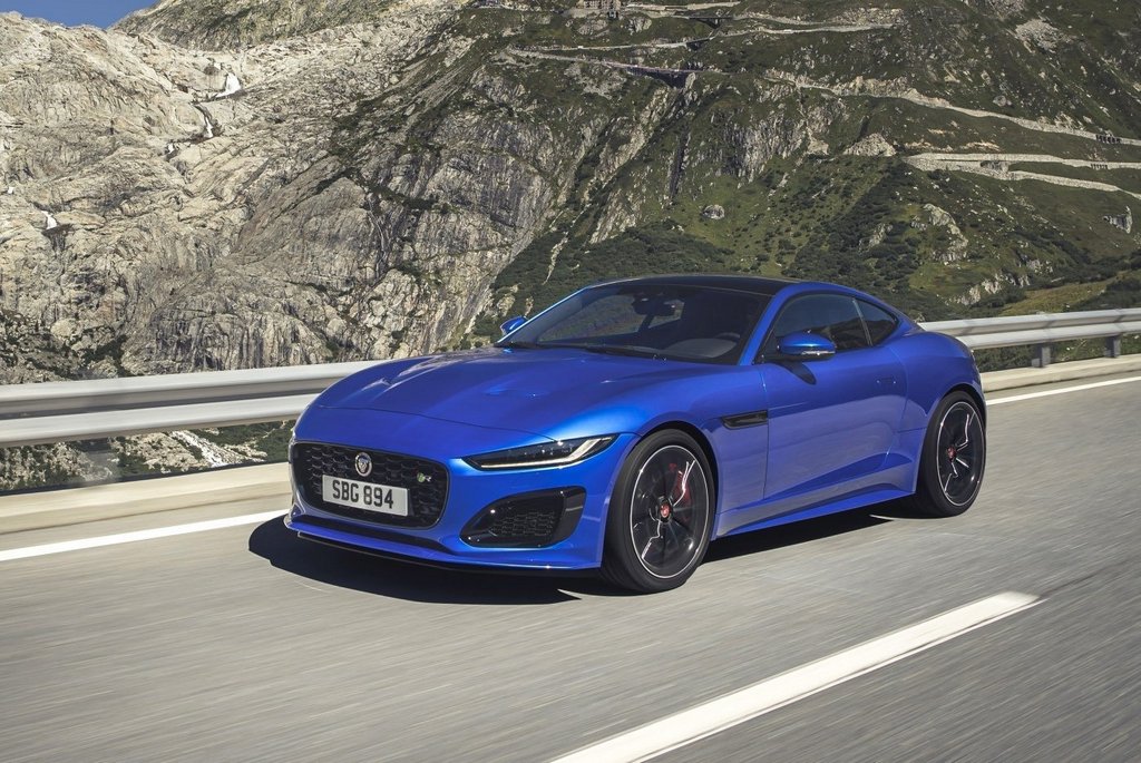 Geüpdatete versie van de sportcoupé Jaguar F-Type Coupe