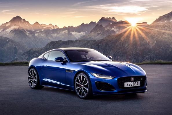 Geüpdatete versie van de sportcoupé Jaguar F-Type Coupe