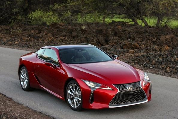 Review van de high-performance coupé Lexus LC500