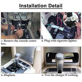 Draadloze telefoonlaadset (2015+) Toyota Land Cruiser 200 2007–2021 foto 2