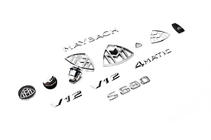 Mercedes-Benz Maybach embleemset foto 3