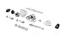 Mercedes-Benz Maybach embleemset foto 2