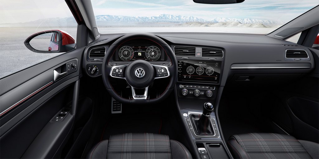 Test van de sportieve hatchback Volkswagen Golf GTI