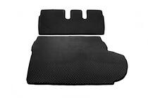 Peugeot 4007 2007–2013 Kofferbakmat (EVA, zwart) 7-zits Zonder subwoofer foto 5
