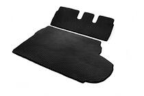 Peugeot 4007 2007–2013 Kofferbakmat (EVA, zwart) 7-zits Zonder subwoofer foto 6