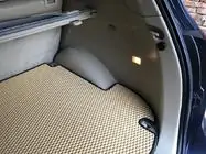 Hyundai Santa Fe 2 2006–2012 Kofferbakmat (EVA, beige) (5-zits) foto 3