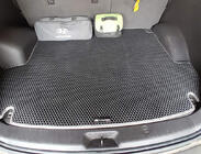 Hyundai Santa Fe 2 2006–2012 Kofferbakmat (EVA, zwart) (5 zitplaatsen) foto 1