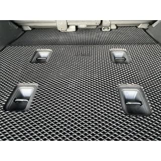 Bagageruimtemat 2 stuks (EVA, 7 zitplaatsen, zwart) Lexus LX570/450d 2008–2022 foto 3
