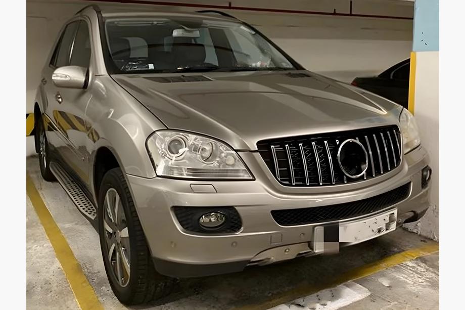 Mercedes ML W164 2005–2011 Voorgrille (GT Panamericana, 2005-2008) Image