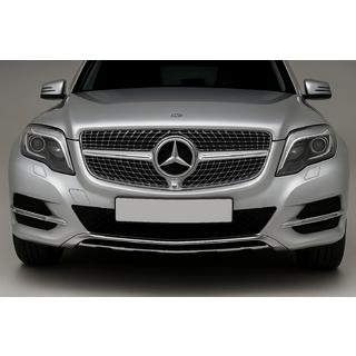 Radiateurgrille Diamond Silver (2013-2015) Mercedes GLK-klasse X204 2008–2015 foto 1