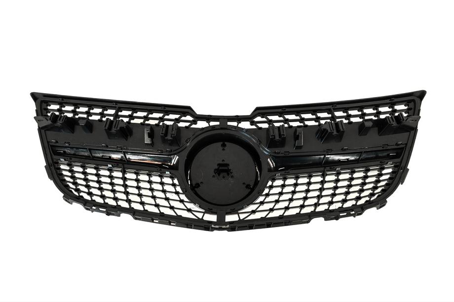 Mercedes GLK-klasse X204 2008–2015 Radiateurgrille Diamond Silver (2013-2015) Met camera-opening Foto 8