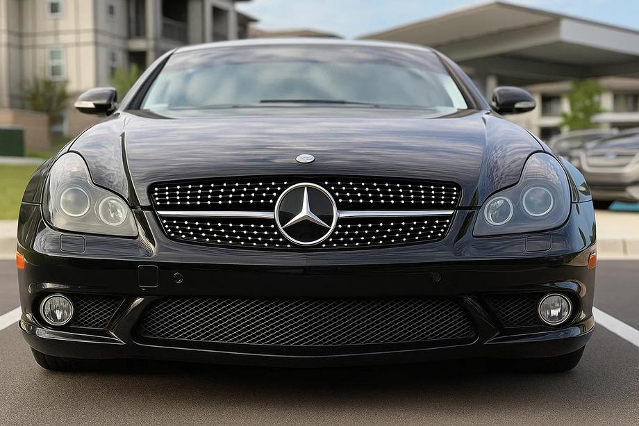 Mercedes CLS C219 2004–2010 Radiateurgrille vóór (2008-2010, Diamond Silver) Image