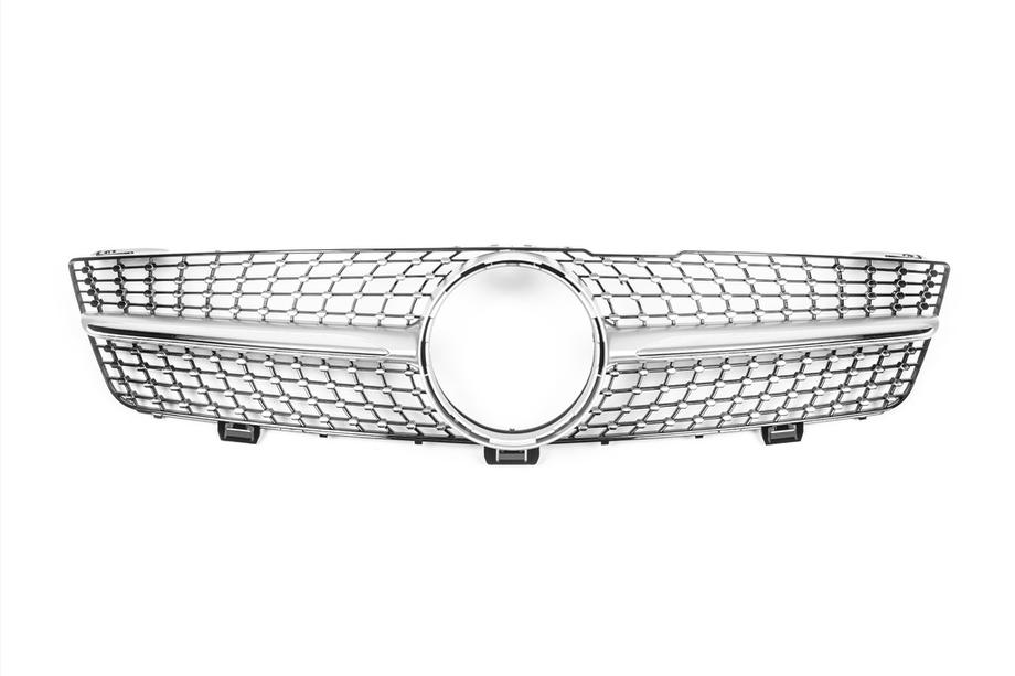 Mercedes CLS C219 2004–2010 Radiateurgrille vóór (2008-2010, Diamond Silver) Foto 2