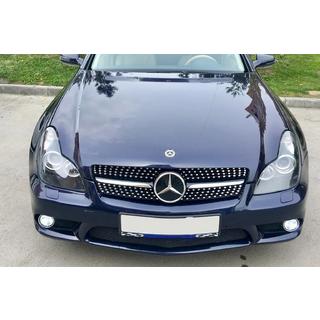 Voorgrille (2005-2008, Diamond Silver) Mercedes CLS C219 2004–2010 foto 1