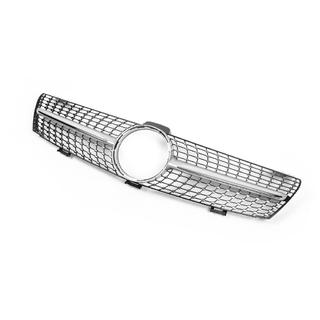 Voorgrille (2005-2008, Diamond Silver) Mercedes CLS C219 2004–2010 foto 4