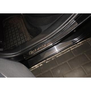 Carmos dorpellijsten (8 stuks, RVS) Skoda Octavia II A5 2010–2013 foto 2